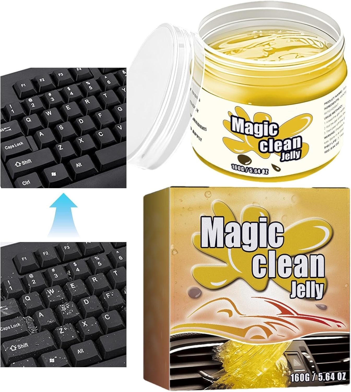 Miniatura 6 de Gel limpiador de polvo para automóvil